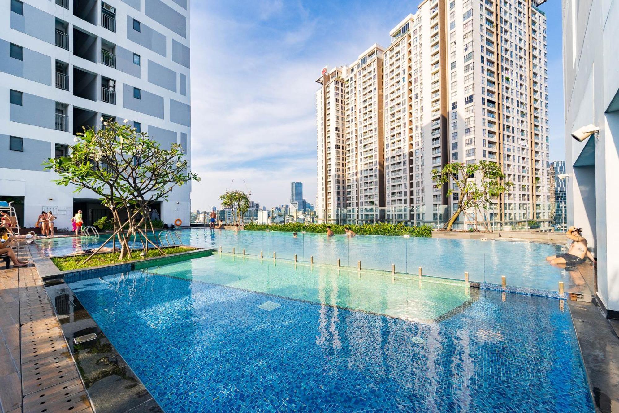 Saigon Apartments - Free City Walk Experience, Amazing Infinity Pool & Free 4G Sim Card For 3 Nights Ho Şi Min Dış mekan fotoğraf