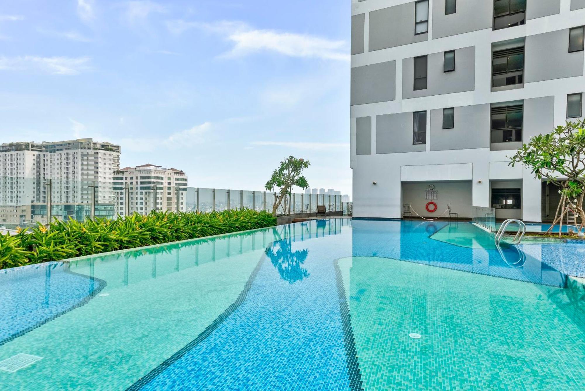 Saigon Apartments - Free City Walk Experience, Amazing Infinity Pool & Free 4G Sim Card For 3 Nights Ho Şi Min Dış mekan fotoğraf