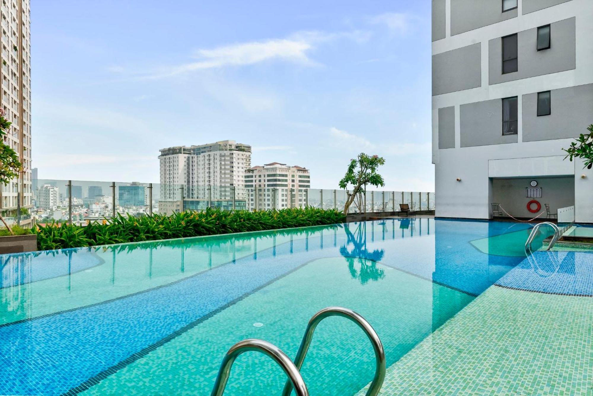 Saigon Apartments - Free City Walk Experience, Amazing Infinity Pool & Free 4G Sim Card For 3 Nights Ho Şi Min Dış mekan fotoğraf